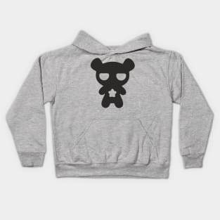 Lazy Bear B&W Kids Hoodie